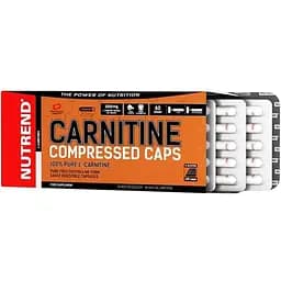 Жироспалювач Nutrend Carnitine Compressed Caps 120 капсул