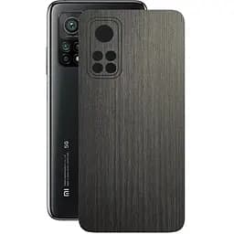 Захисна плівка StatusSKIN для Xiaomi Mi 10T Pro 5G Корпус Вініл Дерево сріблясто-чорне