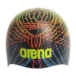 Шапочка для плавання Arena Poolish Moulded Black/Orange (1097-1E774-240 UNI) - мініатюра 2