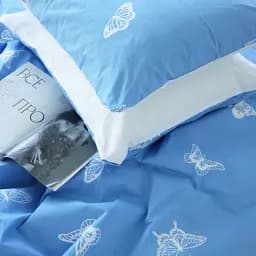 Наволочка MirSon Бязь 17-4752 Butterflies 40х40 см (2200008934576)