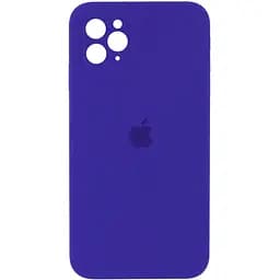 Чехол Epik Silicone Case Square Full Camera Protective AA для Apple iPhone 11 Pro 5.8 Фиолетовый/Ultra Violet