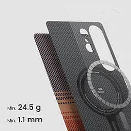 Чохол Pitaka MagEZ Tactile Woven для Samsung Galaxy S25 Ultra Sunset (KS2503U) [128409] - мініатюра 5