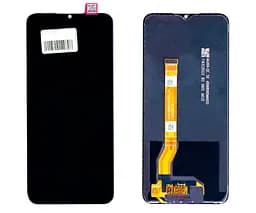 Дисплей для Xiaomi Redmi 12 4G, чорний, без рамки, .