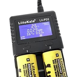 Зарядний пристрій Liitokala Lii-PD2+car універсальний - інтелектуальний - 2 канали - мініатюра 8