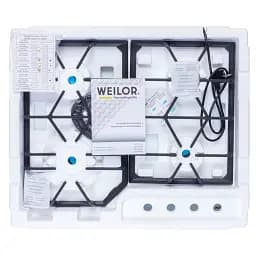 Поверхня газова на металі Weilor GM W 604 WH - мініатюра 11