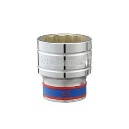 Головка торцева хромована 1/2" KING TONY, 18 мм (зірка 12 гран.)