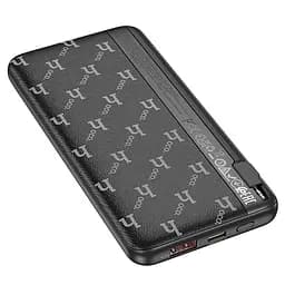 Портативний ЗП Power Bank Hoco Q29 Nobility 22.5W+PD20W + Lightning 10000 mAh Black - мініатюра 3