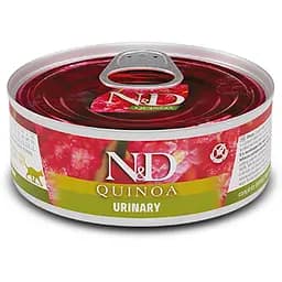 Вологий корм для котів Farmina N&D Quinoa для профілактики сечокам'яної хвороби з качкою, кіноа, журавлиною та ромашкою 80 г
