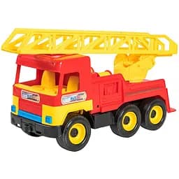 Машинка Tigres Middle Truck Пожежна 45 см жовта (39225) - мініатюра 1