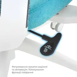 Офісне крісло OfficePro Balance OC550-W-DG-BL White/Dark Gray/Blue [148646] - мініатюра 13