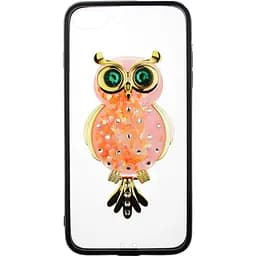 Чохол-накладка Toto TPU Case Decorative Stones IPhone 7 Plus/8 Plus Owl Black