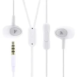 Навушники Hoco M3 with mic дротова гарнітура з кнопкою біла 6957531031857