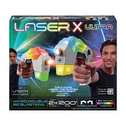 Ігровий набір 87551 для лазерних боїв - Laser X Ultra Micro для двох гравців, у коробці (6900007425940)