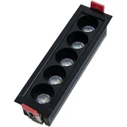 Точковий світильник Brille HDL-DT 200/9w BK+BK 36-506