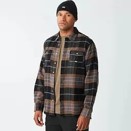 Сорочка Picture Organic Hillsboro XXL Чорний-Оливковий