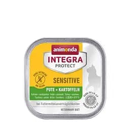 Корм вологий ветеринарний для кішок Integra Protect Sensitiv Turkey + Potatoes з харчовою непереносимістю, індичка та картопля, 100 г