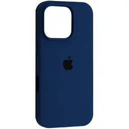 Чехол Silicone Case для Apple iPhone 16 Pro Deep Navy AA [114999]