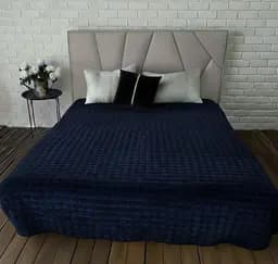 Простыня цвета темно-синий, мягкая универсальная простыня 200 x 230 см для кровати