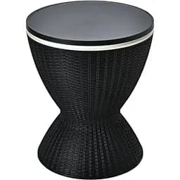 Стіл-холодильник Costway Curver з регульованою висотою 30L чорний