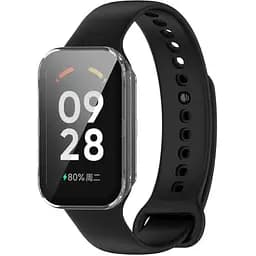 Чохол-накладка DK CDK Пластик Gloss Glass Full Cover для Xiaomi Mi Band 8 Active (015558) (clear) - мініатюра 2