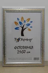 Фоторамка 13х18, срібна із золотою змійкою
, 2416-120G, СКЛО + КАРТОН                                                                                                                                                                                                                                                                                                                                                                                                                                                