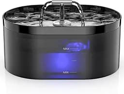 Фонтан для пиття Nenozi Cat, 2,2-літровий автоматичний фонтанчик для пиття собак із супершумним насосом і фільтром з активованим