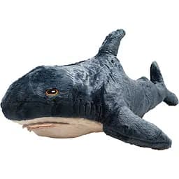 Мягкая игрушка Bambi Акула 60 см синяя
