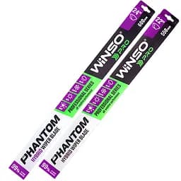 Комплект щеток стеклоочистителей гибридных Winso Pro Phantom для Mercedes E [213;238] 2016-2019 (sk_154)