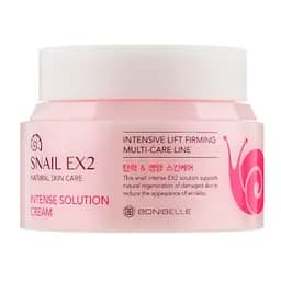 Крем для лица Муцин улитки Snail EX2 Intense Solution Cream Bonibelle Enough 80 мл