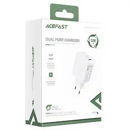 МЗП Acefast A5 PD32W+QC3.0 (1USB-A/1C) White - мініатюра 4