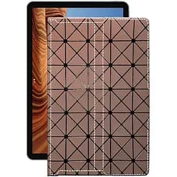 Чехол StatusCASE из экокожи для планшета Chuwi HIPad Air Коричневый ромб