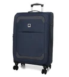 Валіза Середня (M) тканинна Airtex Worldline Tirana 608 на 4 колесах 65x41x23см 69л Синій