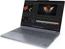Ноутбук Lenovo 16 ThinkBook 16P G6 IAX 3200x2000 IPS 165Hz/Intel Ultra 9 275HX/32GB/1TB/RTX 5060/W11P/Luna Gray (21R00041GE *) - мініатюра 3