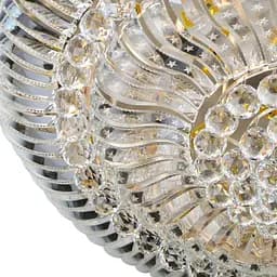 Люстра Brille торт стельова з підсвічуванням LED E14 40W Glass (BCL-603C/9) - мініатюра 3