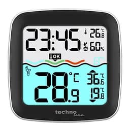 Термогігрометр Technoline WS9059 Black (WS9059), Чорний - мініатюра 4