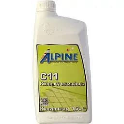 Антифриз Alpine C11 Kuhlerfrostschutz ready-mi -36°C 1.5 л зелений