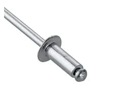 Витяжні заклепки з плоскою головкою Intertool 3.2 х 8.0 мм (в упаковці 50 шт.) - мініатюра 2