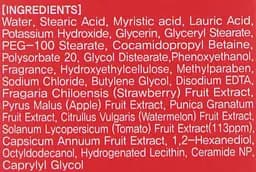 Пінка для вмивання Eyenlip Ceramide Tomato 100 мл - мініатюра 3
