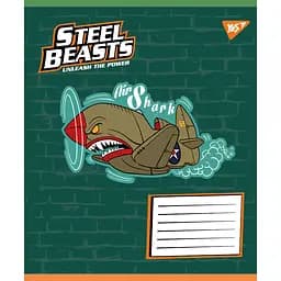 Набір зошитів Yes Steel Beasts А5, 12 аркушів 25 шт. (767710) - мініатюра 4