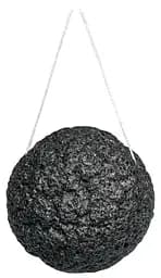 Спонж-аппликатор губчатый конжаковый Titania Bamboo charcoal, 6 см, 1 шт. (2981)