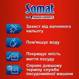 Уцінка. Сіль для посудомийних машин Somat Потрійна дія 1.5 кг - мініатюра 2