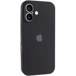 Чохол Epik Silicone Case Full Camera Protective AA для Apple iPhone 16, 6.1 Чорний/Black