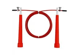 Скоростная скакалка EasyFit Speed Cable Rope 3 м со стальным тросом красная (EF-2039-R)