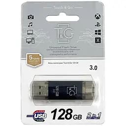 Флеш-накопичувач TG 009 Star Series 2in1 USB 3.0 (USB-A/C) - 128GB Чорний - мініатюра 3