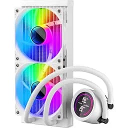 Система водяного охолодження 1stPlayer TS4 240 White (TS4-240-WH) [156075] - мініатюра 4