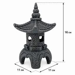 Декорація Hobby Maso Temple 11×11×16 см для акваріума і тераріуму (41729) - мініатюра 2