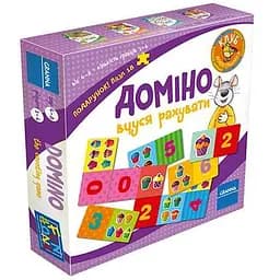 Настільна гра Granna Доміно. Вчуся рахувати (82500)