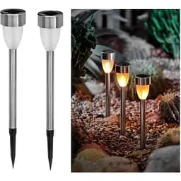 LED світильник OldBro садово-парковий на сонячній батареї 2 шт.