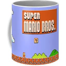 Кружка GeekLand Super Mario Bros Супербратья Марио games SM 02.05 330 мл белая