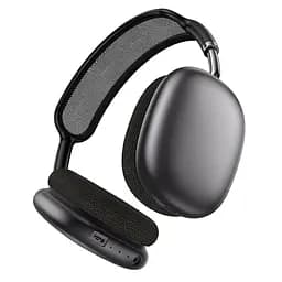 Накладні навушники Borofone BO35 Adorable, BT headphones, BT5.4, AUX, 400mAh, 45h, grey - мініатюра 4